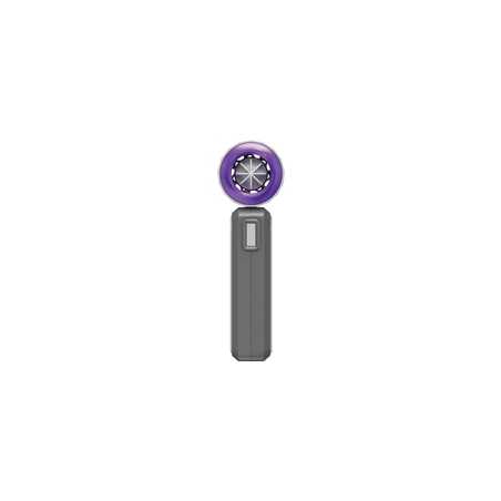 Verbatim (32340) Cool 'n' Go AirJet Handheld Fan - Grey/Purple