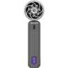 Verbatim (32340) Cool 'n' Go AirJet Handheld Fan - Grey/Purple