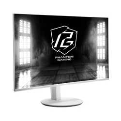 ASRock Phantom Gaming PG27FFS2E-W 27 Inch FHD (1920 x 1080) Flat IPS Gaming Monitor, 240Hz, 1ms (MPRT) Response Time, 2 x HDMI 2