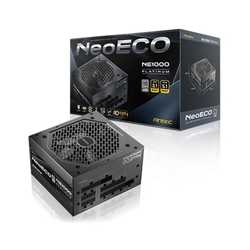Antec NE1000 Platinum NeoEco 1000W Fully -Modular ATX 3.1 Power Supply, PCIe 5.1 Ready with 12V 2x6 Connector, 80 Plus Platinum 