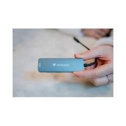 Verbatim (32155) USB-C Essentials Multiport Hub 4 Port Hub HDMI, USB-C PD, USB-A 3.2 Gen 1, USB-A, Supports Up To 100W Power Del