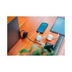 Verbatim (31850) Sync & Charge USB-C to USB-C 60W Magnetic Cable 120cm Grey, Supports PD 3.0 and QC 3.0