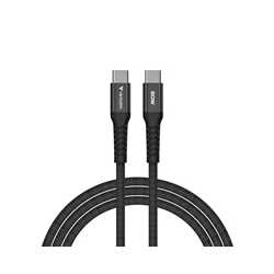 Verbatim (31859) Sync & Charge USB-C to USB-C 60W Magnetic Cable 120cm Black, Supports PD 3.0 and QC 3.0