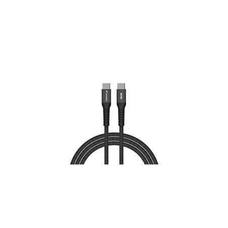 Verbatim (31859) Sync & Charge USB-C to USB-C 60W Magnetic Cable 120cm Black, Supports PD 3.0 and QC 3.0