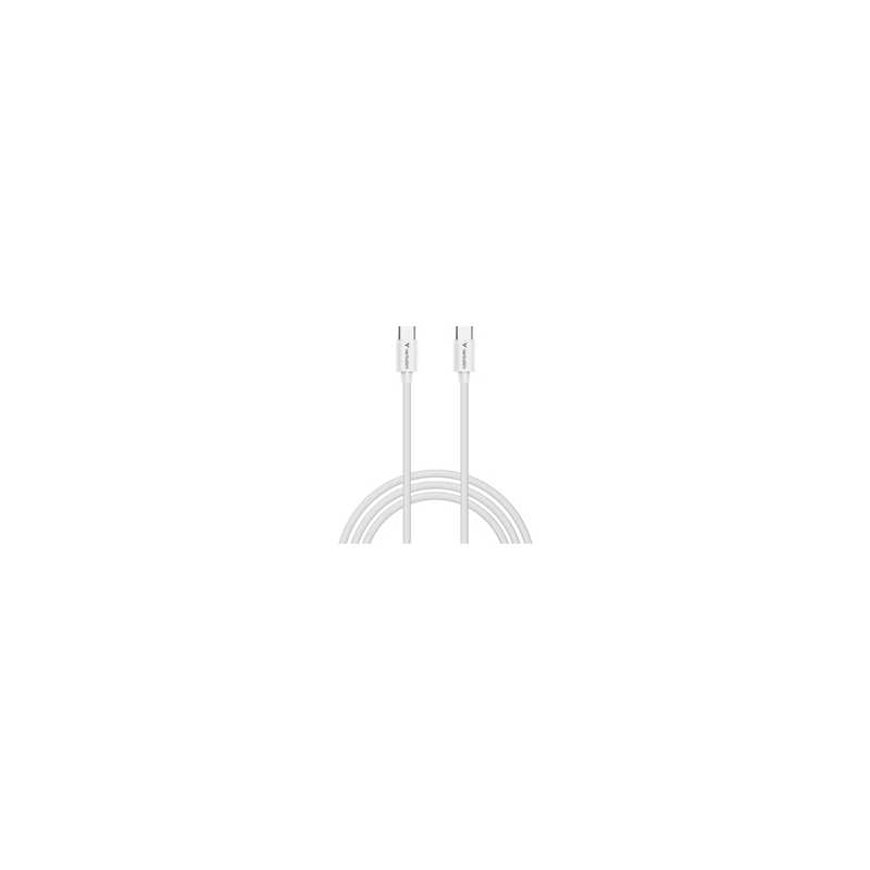 Verbatim (32391) Essentials Sync & Charge USB-C to C Cables (2 pack) Black & White, 1m, 60W PD, 480Mbps, USB Power Delivery 3.0 