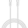 Verbatim (32391) Essentials Sync & Charge USB-C to C Cables (2 pack) Black & White, 1m, 60W PD, 480Mbps, USB Power Delivery 3.0 