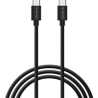 Verbatim (32391) Essentials Sync & Charge USB-C to C Cables (2 pack) Black & White, 1m, 60W PD, 480Mbps, USB Power Delivery 3.0 