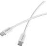 Verbatim (32391) Essentials Sync & Charge USB-C to C Cables (2 pack) Black & White, 1m, 60W PD, 480Mbps, USB Power Delivery 3.0 