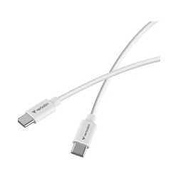 Verbatim (32409) Essentials Sync & Charge 3m USB-C to C Cable, 100W PD, 480Mbps, USB Power Delivery 3.0 Supports Up To 100W Fast