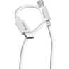 Verbatim (32409) Essentials Sync & Charge 3m USB-C to C Cable, 100W PD, 480Mbps, USB Power Delivery 3.0 Supports Up To 100W Fast