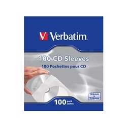 Verbatim (49976) CD Paper Sleeves 100-Pack