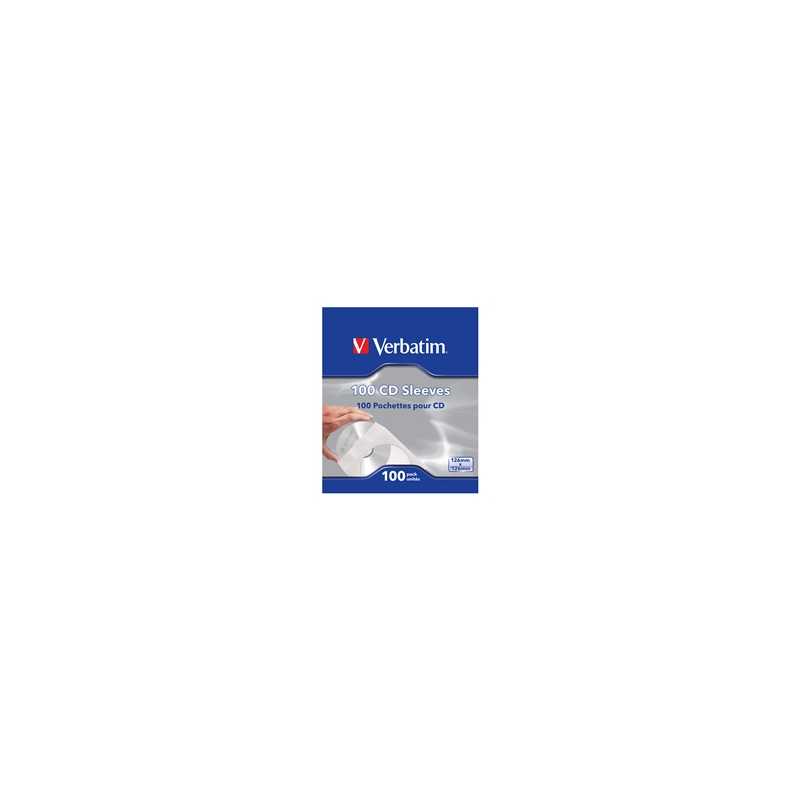 Verbatim (49976) CD Paper Sleeves 100-Pack