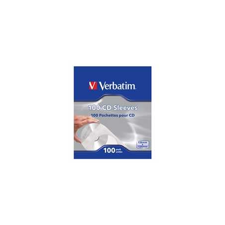 Verbatim (49976) CD Paper Sleeves 100-Pack
