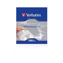 Verbatim (49976) CD Paper Sleeves 100-Pack