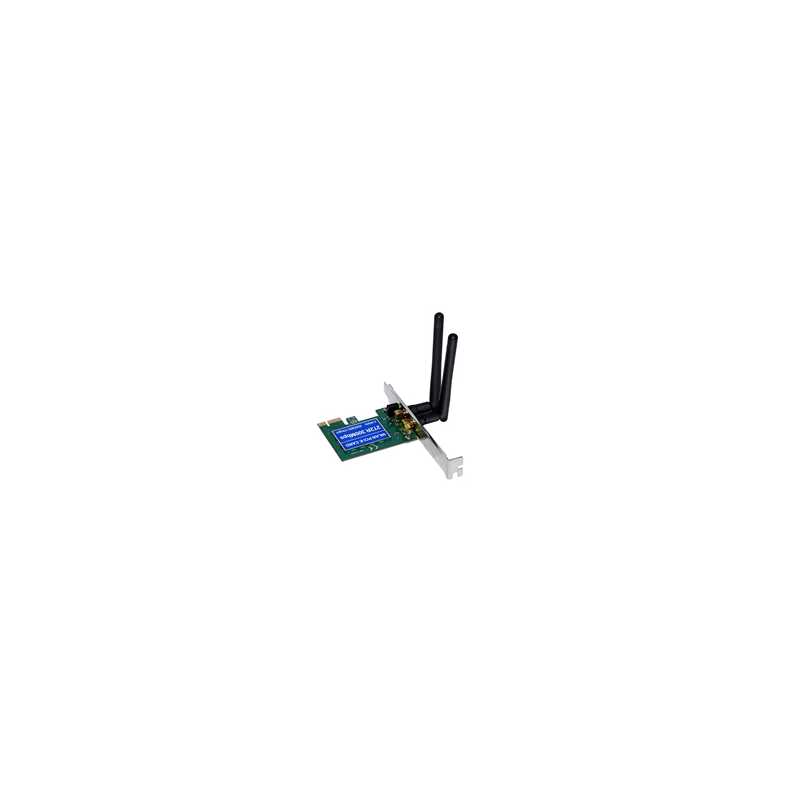300mbps N300 PCI Express Wireless Adapter with Additional Low Profile Bracket (Bulk Packaged/Poly Bag)