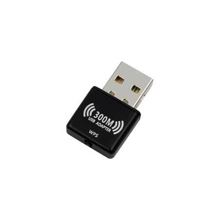 N300 WiFi 4 Wireless USB Adapter (Bulk Packaged/Poly Bag)