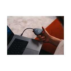 Verbatim (32147) Share My Screen USB-C Wireless Display Adapter 4K With Hub, Extra USB-A Port For Other Essential Devices