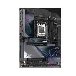 Gigabyte X870E AORUS MASTER X3D AMD AM5 Socket Motherboard, ATX, 4x DDR5 Slots, 5x M.2 Sockets, Fitted I/O Shield, 10GbE LAN, Wi