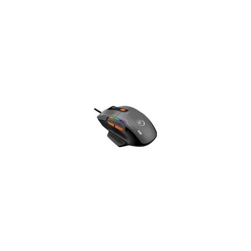 MARVO Duke 50 M368 Wired Gaming Mouse, 6 DPI levels (800 - 12800), 1000Hz Polling Rate, 13 Mode RGB Backlighting, 68g