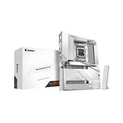 Gigabyte B850 AORUS STEALTH ICE AMD AM5 Socket Motherboard, ATX, 4x DDR5 Slots, 3x M.2 Socket, Fitted I/O Shield, 5GbE LAN, Wi-F