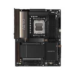 Gigabyte X870E AERO X3D DARK WOOD AMD AM5 Socket Motherboard, ATX, 4x DDR5 Slots, 4x M.2 Sockets, Fitted I/O Shield, 2x 5GbE LAN