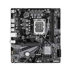 Gigabyte B760M H V2 Intel 1700 Socket Motherboard, Micro-ATX, 2x DDR5 Slots, 1x M.2 Sockets, GbE LAN, 1x DisplayPort / 1x HDMI P