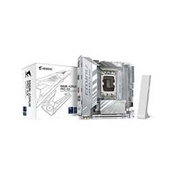 Gigabyte B860I AORUS PRO ICE Intel 1851 Socket Motherboard, Mini-ITX, 2x DDR5 Slots, 2x M.2 Sockets, Fitted I/O Shield, 2.5GbE L