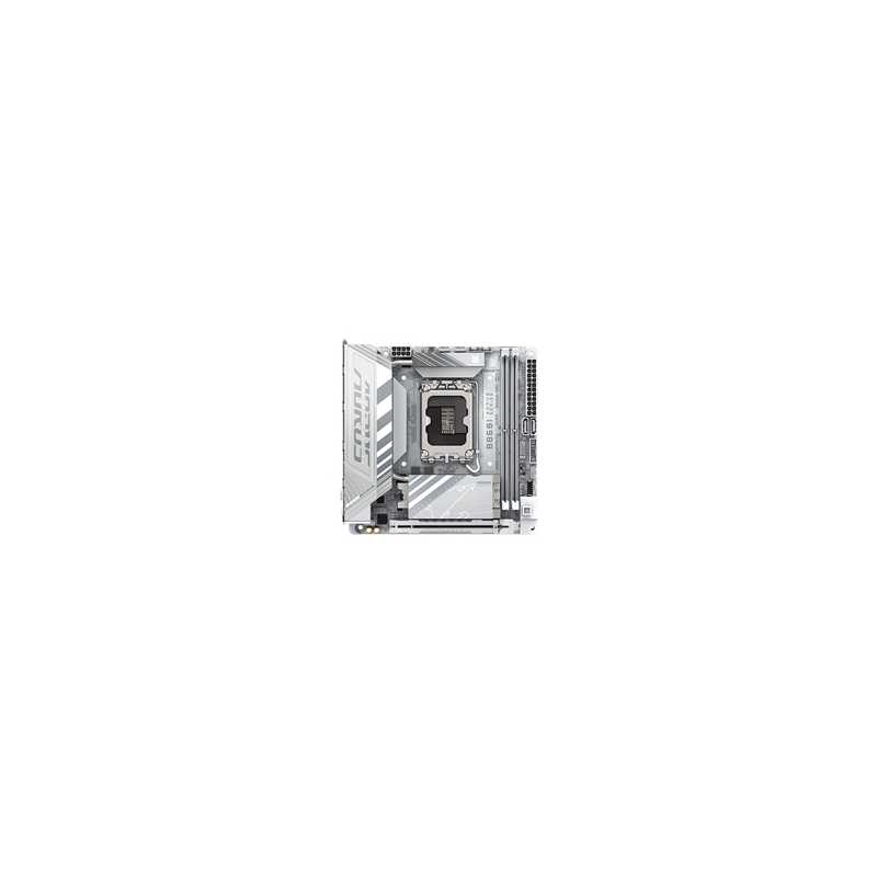 Gigabyte B860I AORUS PRO ICE Intel 1851 Socket Motherboard, Mini-ITX, 2x DDR5 Slots, 2x M.2 Sockets, Fitted I/O Shield, 2.5GbE L