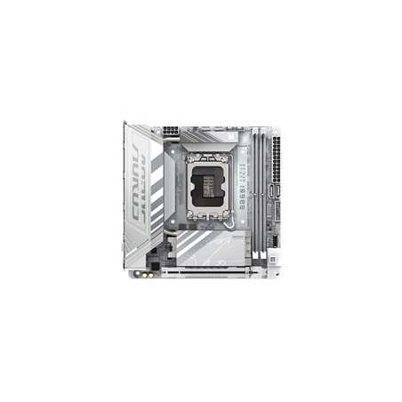 Gigabyte B860I AORUS PRO ICE Intel 1851 Socket Motherboard, Mini-ITX, 2x DDR5 Slots, 2x M.2 Sockets, Fitted I/O Shield, 2.5GbE L