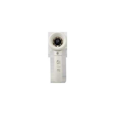 Verbatim (32344) Cool 'n' Go Aqua Breeze Handheld Fan, Portable Cooling with Refreshing Mist Spray - White/Silver