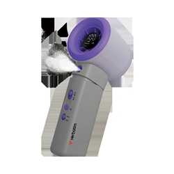 Verbatim (32345) Cool 'n' Go Aqua Breeze Handheld Fan, Portable Cooling with Refreshing Mist Spray - Grey/Purple