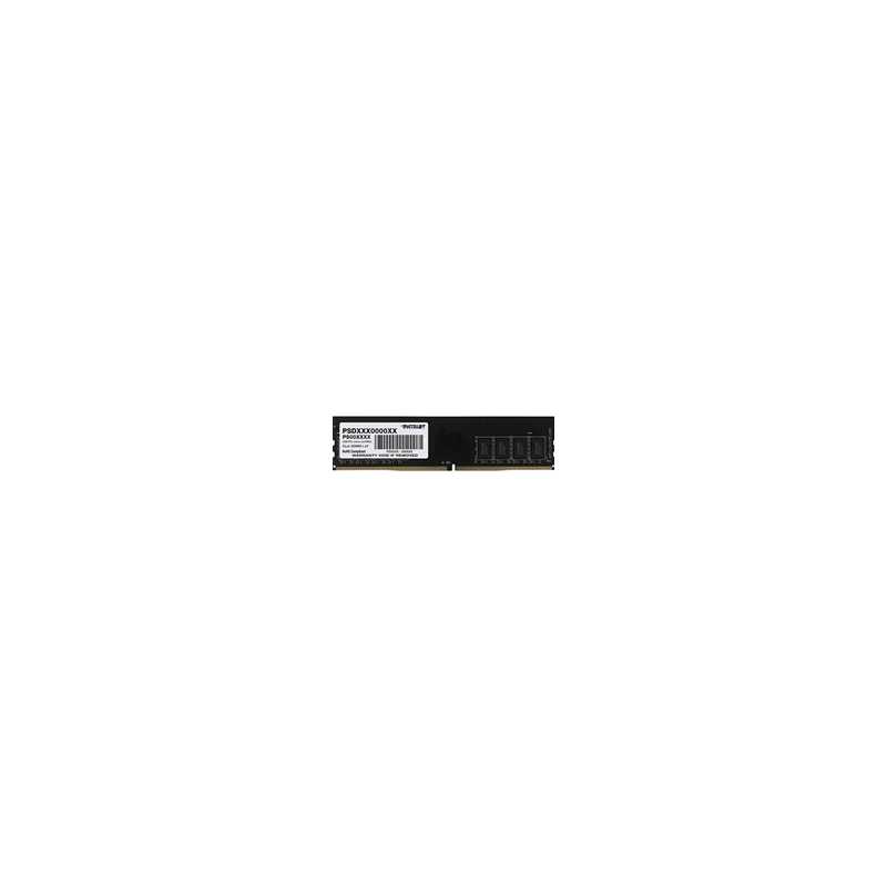 Patriot Signature Series (PSD48G32002) 8GB, DDR4, DIMM, 3200MTs, CL22, 288 Pin, Limited Lifetime Warranty