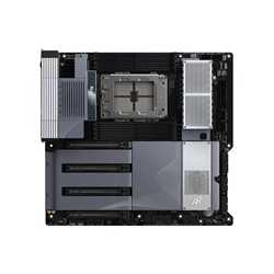 Gigabyte TRX50 AI TOP AMD sTR5 Socket Motherboard, E-ATX, 8x DDR5 Slots, 4x M.2 Sockets, Fitted I/O Shield, 2x 10GbE LAN, Wi-Fi 