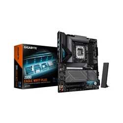 Gigabyte Z890 EAGLE WIFI7 PLUS Intel 1851 Socket Motherboard, ATX, 4x DDR5 Slots, 4x M.2 Sockets, Fitted I/O Shield, 2.5GbE LAN,