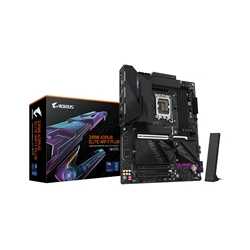 Gigabyte Z890 AORUS ELITE WIFI7 PLUS Intel 1851 Socket Motherboard, ATX, 4x DDR5 Slots, 4x M.2 Sockets, Fitted I/O Shield, 5GbE 