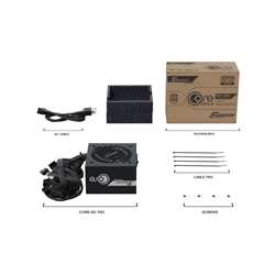 Seasonic CORE GC ATX 3.1  (SRP-CGC751-A5A32SF) 750W PSU, 120mm Fan, 80 PLUS Gold, Fully Modular, Individual Black Cables with Br