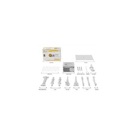 Seasonic CORE GX ATX 3.1  (SRP-CGX651-A5A32SF-W) 650W PSU, 120mm Fan, 80 PLUS Gold, Fully Modular, Individual White Cables with 