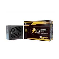 Seasonic CORE GX ATX 3.1  (SRP-CGX651-A5A32SF) 650W PSU, 120mm Fan, 80 PLUS Gold, Fully Modular, Individual Black Cables with Br