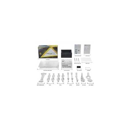 Seasonic FOCUS GX ATX 3.1  (FOCUS-GX-750-V4-WHITE) 750W PSU, 135mm Fan, 80 PLUS Gold, Fully Modular, Individual White Cables wit