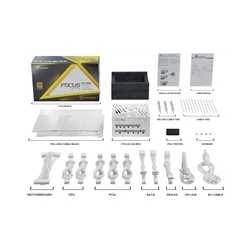 Seasonic FOCUS GX ATX 3.1  (FOCUS-GX-850-V4-WHITE) 850W PSU, 135mm Fan, 80 PLUS Gold, Fully Modular, Individual White Cables wit
