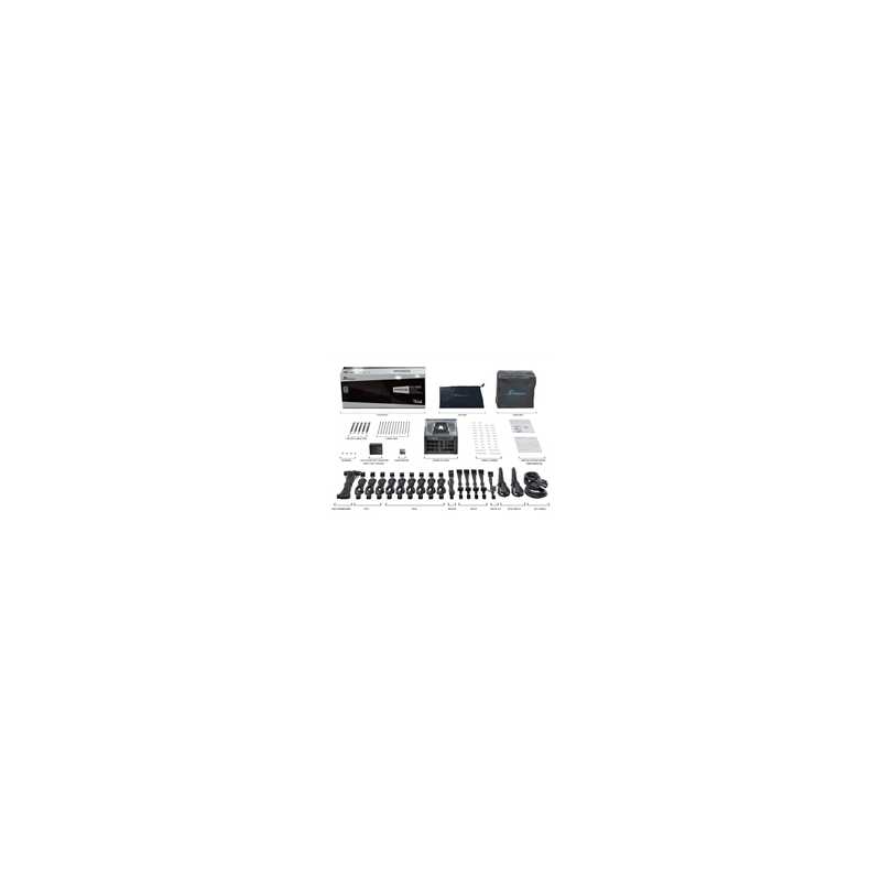 Seasonic PRIME PX ATX 3.1  (PRIME-PX-1600-ATX30   ) 1600W PSU, 135mm Fan, 80 PLUS Platinum, Fully Modular, Individual Black Cabl