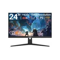 piXL X-Series GS24IDPHA 24.5 Inch Full HD IPS Gaming Monitor with 200Hz Refresh Rate, 1920 x 1080 Resolution, 0.5ms Response Tim
