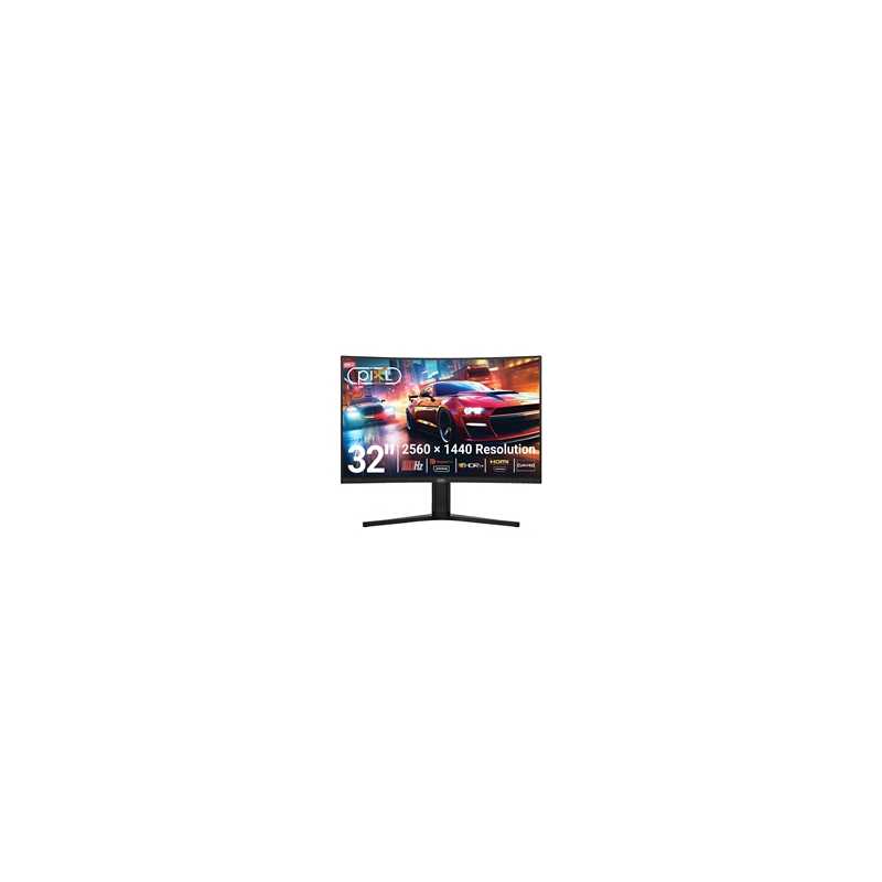 piXL X-Series 27GS32QIDPHA 32 Inch QHD IPS Gaming Monitor with 180Hz Refresh Rate, 2560 x 1440 Resolution, 1ms Response Time, HD