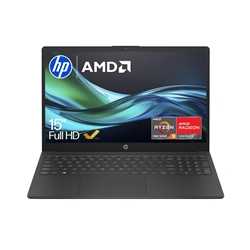 HP 15-fc0536sa Laptop, 15.6 Inch Full HD 1080p Screen, AMD Ryzen 3 7320U, 8GB RAM, 256GB SSD, AMD Radeon Graphics, Windows 11 Ho