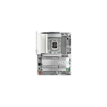 Gigabyte Z890 AERO G Intel 1851 Socket Motherboard, ATX, 4x DDR5 Slots, 5x M.2 Sockets, Fitted I/O Shield, 2x 2.5GbE LAN, Wi-Fi 
