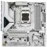 Gigabyte B850M Eagle WIFI6E ICE AMD AM5 Socket Motherboard, Micro ATX, 4x DDR5 Slots, 2x M.2 Sockets, Fitted I/O Shield, 2.5GbE 