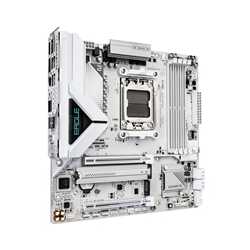 Gigabyte B850M Eagle WIFI6E ICE AMD AM5 Socket Motherboard, Micro ATX, 4x DDR5 Slots, 2x M.2 Sockets, Fitted I/O Shield, 2.5GbE 