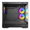 Antec Constellation C2M ARGB Micro-ATX PC Case, 270' Panoramic Tempered Glass, 240mm and 120mm ARGB PWM Fans, USB-C, 360mm Radi