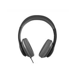 Verbatim TruSound USB-C Over-Ear Headset With In-Line Microphone, Black