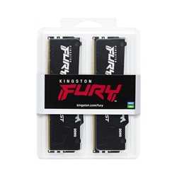 Kingston FURY Beast KF556C36BBEAK2-16 16GB (2x 8GB) DIMM System Memory, 5600MHz, DDR5, CL36, Black, RGB, AMD EXPO/Intel XMP